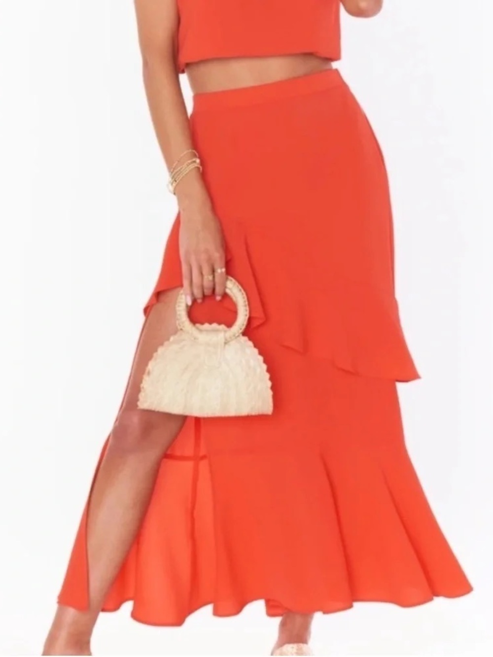Show Me Your Mumu Nala Ruffle Skirt
